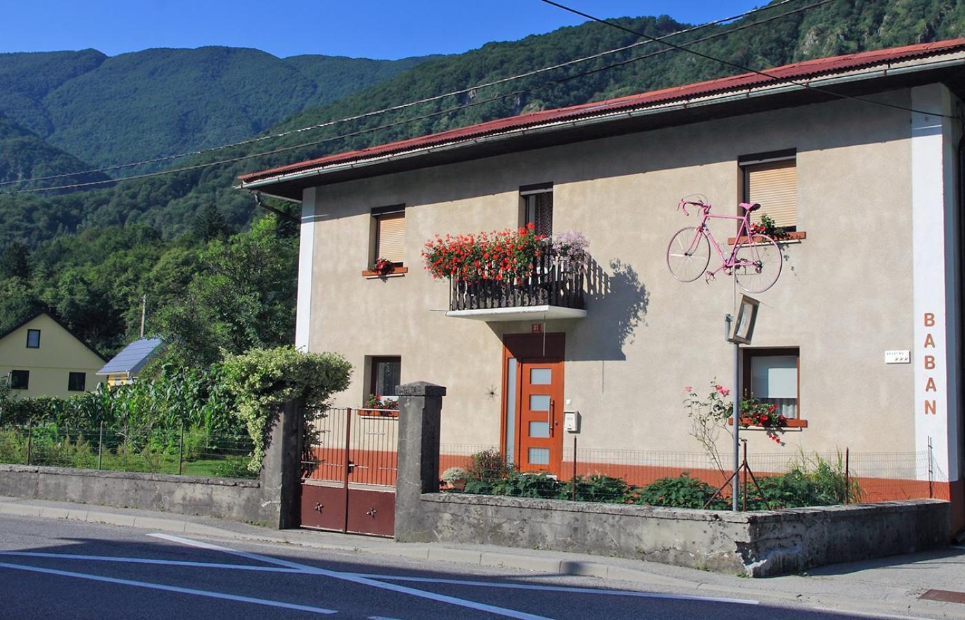 Apartment Baban In Zaga, Slovenia Exteriör bild
